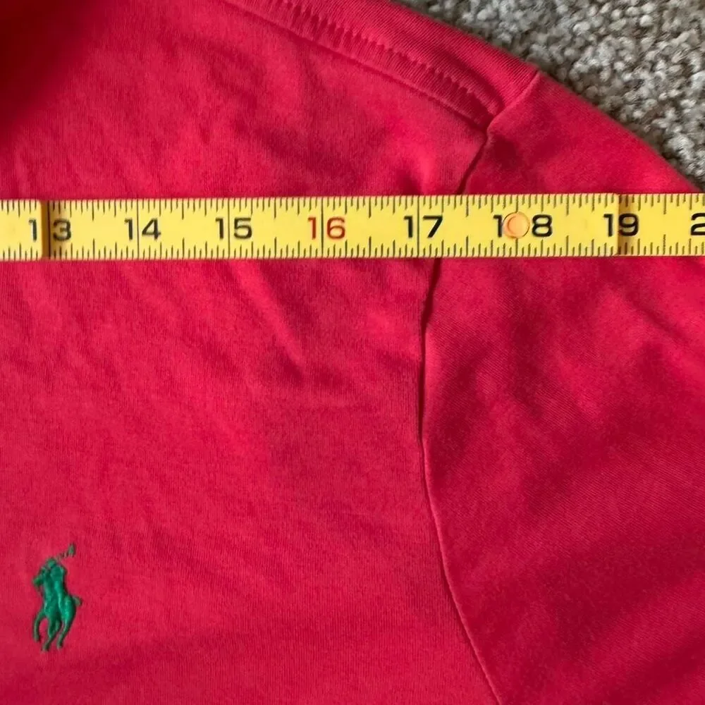 Polo, Ralph Lauren Men'sPink Polo-L